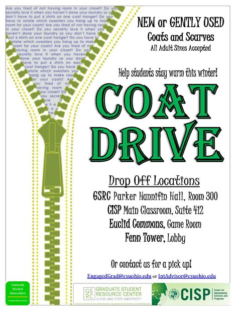 Coat Drive Flyer Design