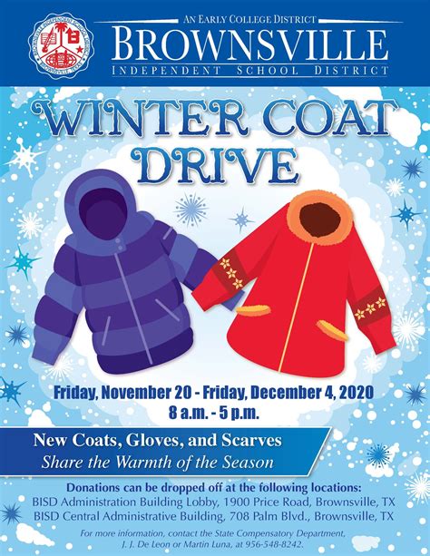 Coat Drive Flyer Design Ideas