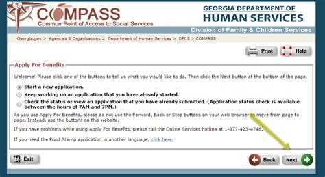 Cobb County Ga Food Stamp Application Process