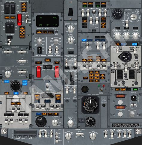 Cockpit panel