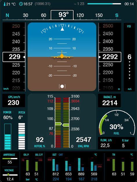 Cockpit Pilot Interface Image