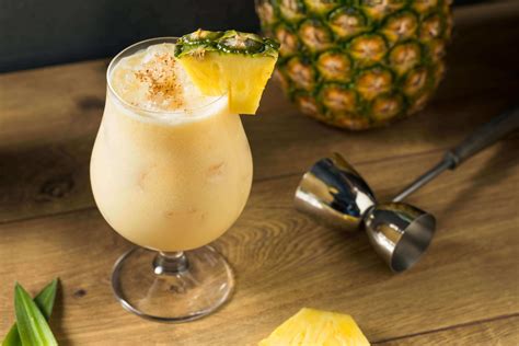 A creamy and indulgent cocktail with coconut cream