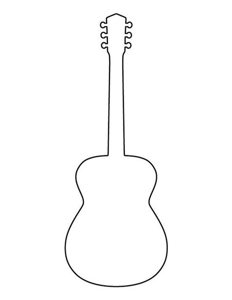 Coco Guitar Pick Template for Kids