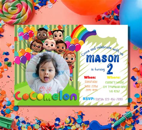 Cocomelon Birthday Card Ideas for Kids