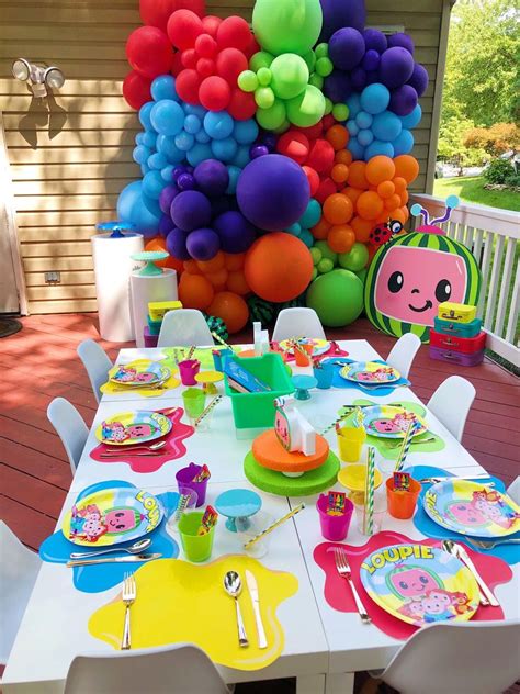 Cocomelon birthday party ideas