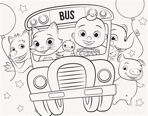 Cocomelon Coloring Books For Kids