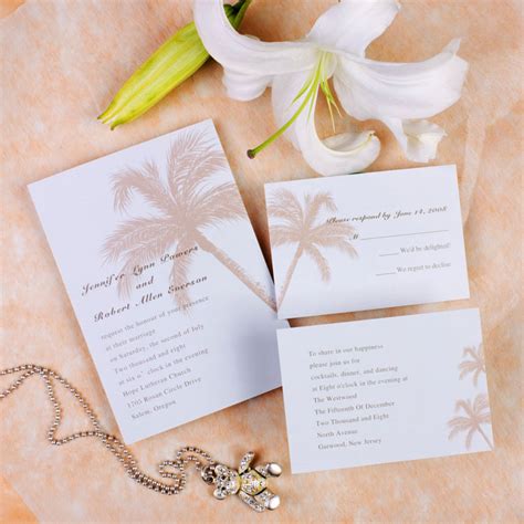 Coconut Coast Invitation