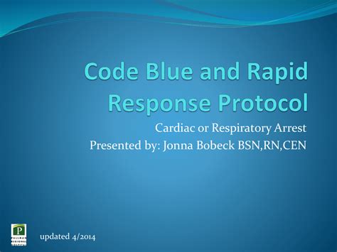 Code Blue Response