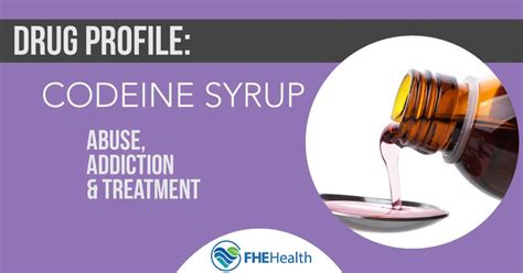 Benefits of Codeine Syrup