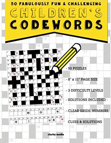 Codeword puzzle for kids example