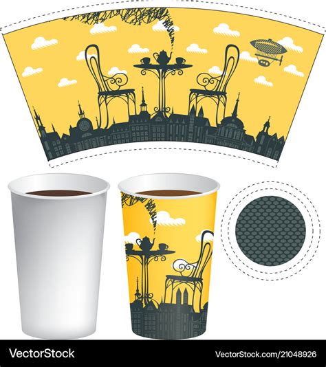 Creative Coffee Cup Design Templates