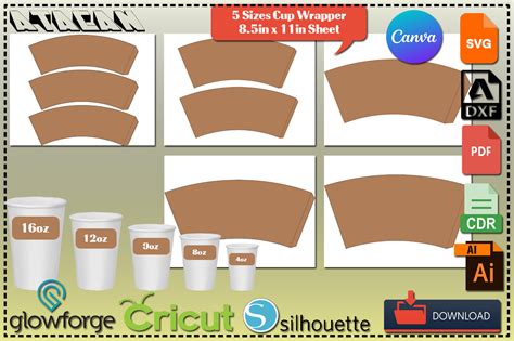 Coffee Cup Wrapper Design