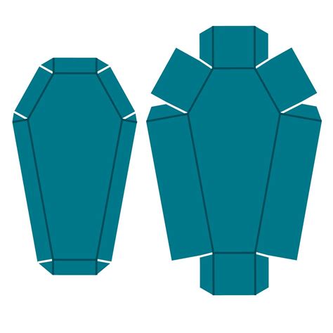 Coffin Template Printable