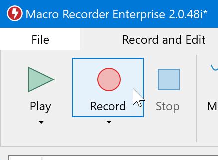 COGS Macro Recording