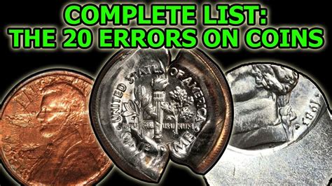 Coin Errors