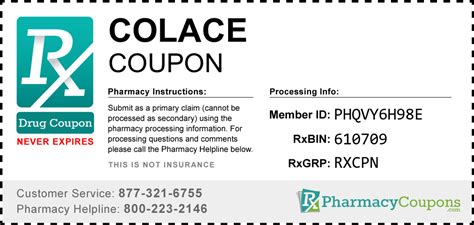 Colace Coupon Printable