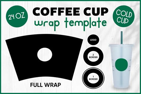 Cold Cup Wrap Template Ideas