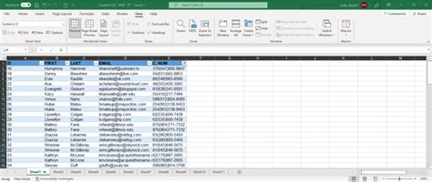 Collaboration in Excel