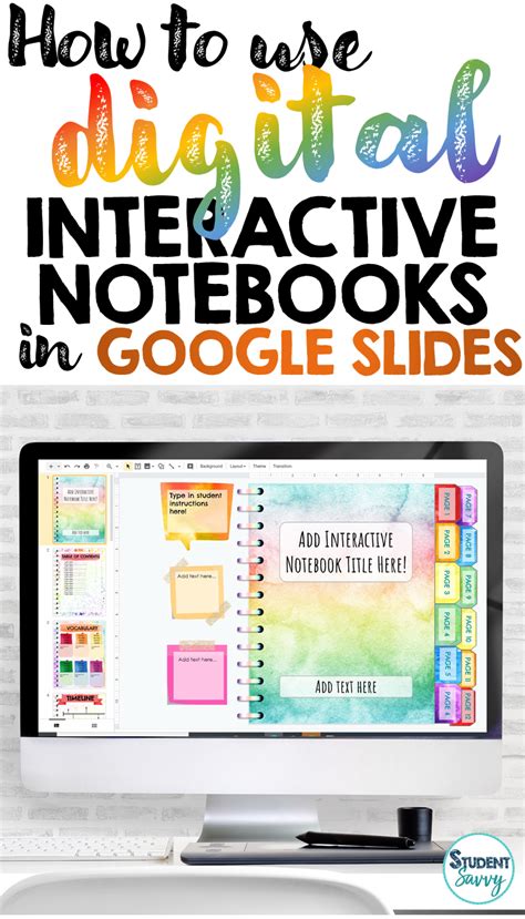 Collaborative Notebook Template on Google Slides