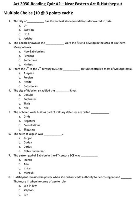 Collaborative Quiz Templates