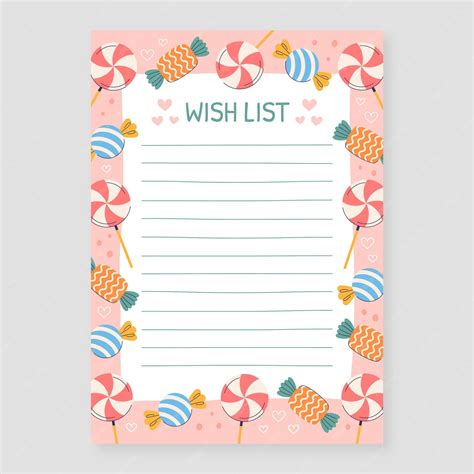 Collaborative Google Sheets Wishlist Template