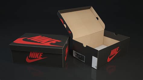 Collage Nike Shoe Box Template