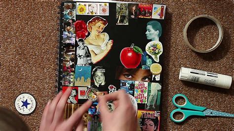 Collage Notebook Cover