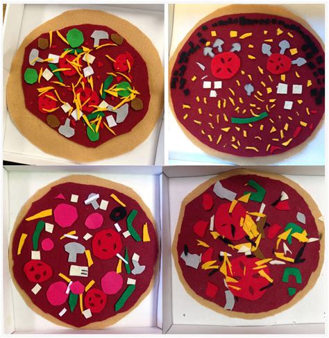 Collage Pizza Craft