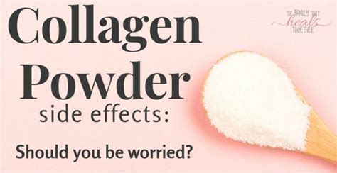 Collagen Powder Side Effects