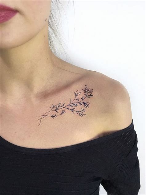 Collarbone tattoo collection