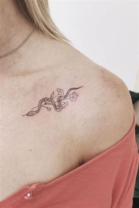 Collarbone tattoo designs