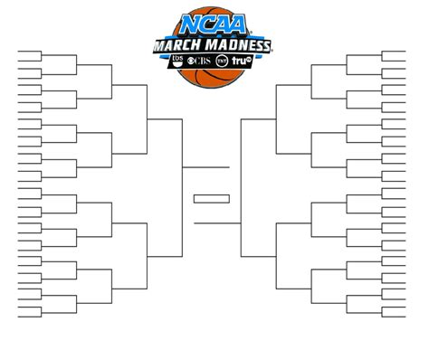 College Basketball Bracket Template