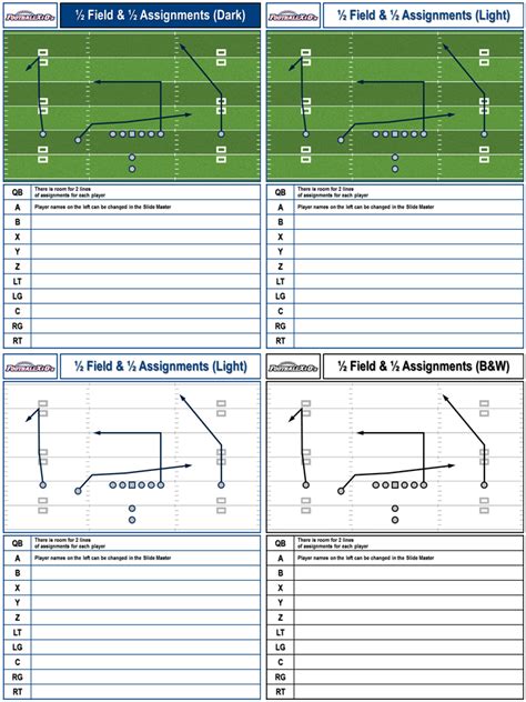 College Football Playbook Template