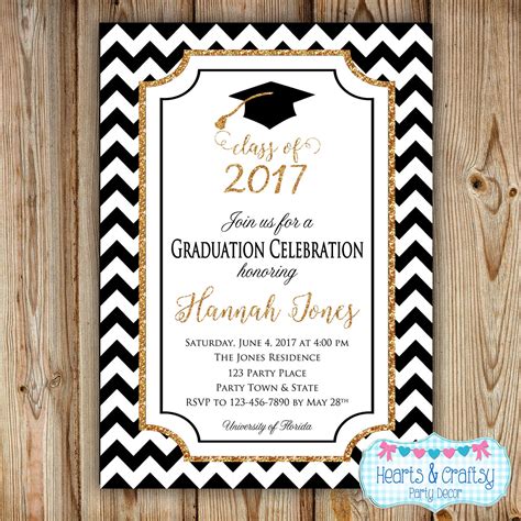 College Graduation Party Invitations