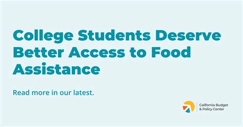 College Student Food Assistance Programs