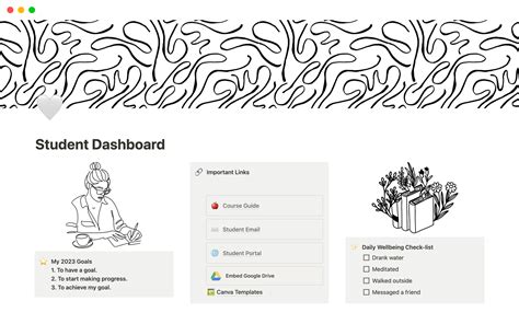 College Student Notion Template