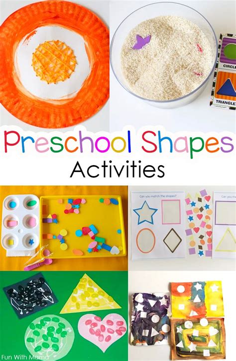 Color and shape activities