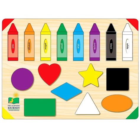 Color and shape puzzles