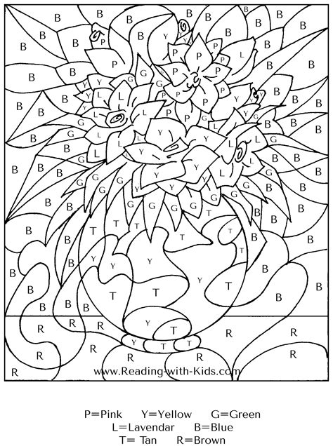 Color by Number Coloring Pages for Adults Free