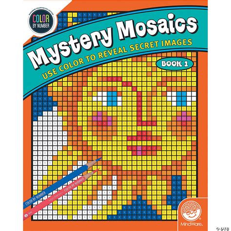 Color By Number Mystery Mosaics for All Ages