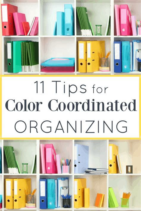 Color-Coded Organization