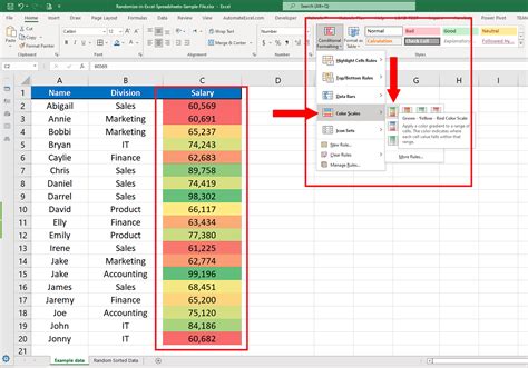 Color coding in Excel conclusion