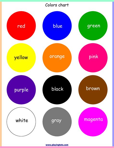 Color Learning for Kids