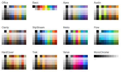 Color Presets Template