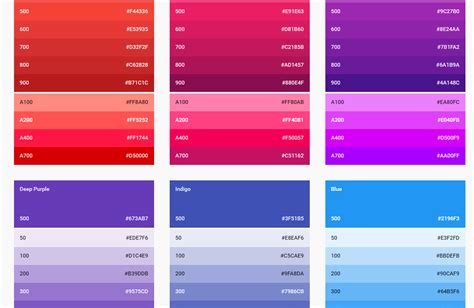 Color Template Styles