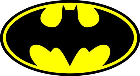 Colorful Batman Logo Printables