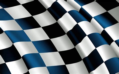 Colorful Checkered Flag