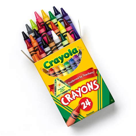 Colorful crayons