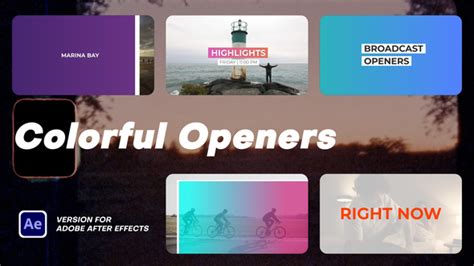 Colorful Opener Premiere Pro Template