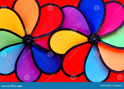 Colorful Pinwheels